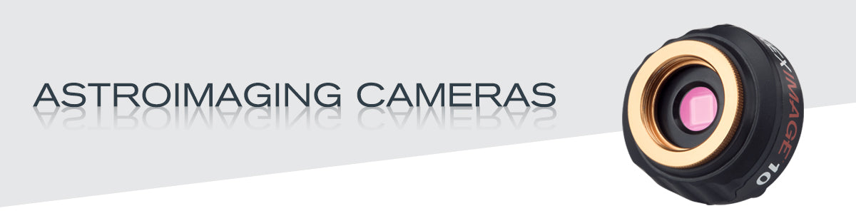 Astroimaging Cameras Collection Hero Image