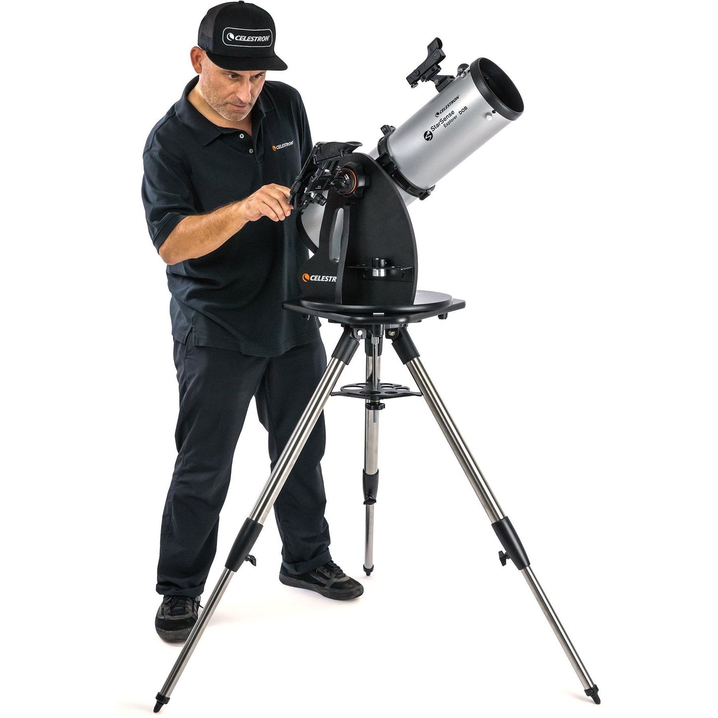 StarSense Explorer 130mm Smartphone App-Enabled Tabletop Dobsonian Telescope