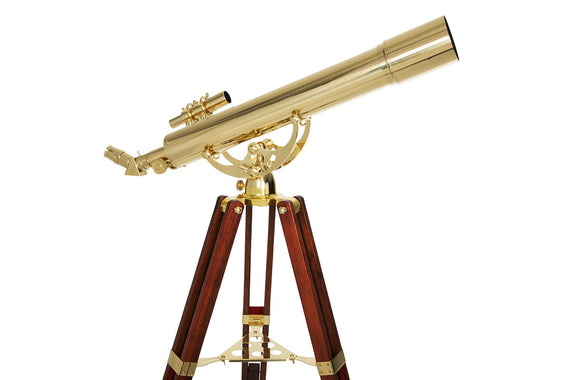 Ambassador 80 AZ Brass Telescope