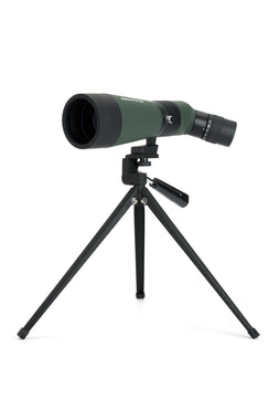 LandScout 12-36x60mm Angled Zoom Spotting Scope with Table-top Tripod and Smartphone Adapter