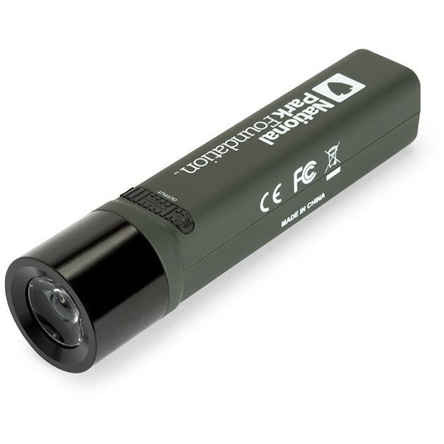 celestron national park foundation rechargeable power pack led flashlight National Park Foundation Rechargeable Power Pack & LED Flashlight – Celestron