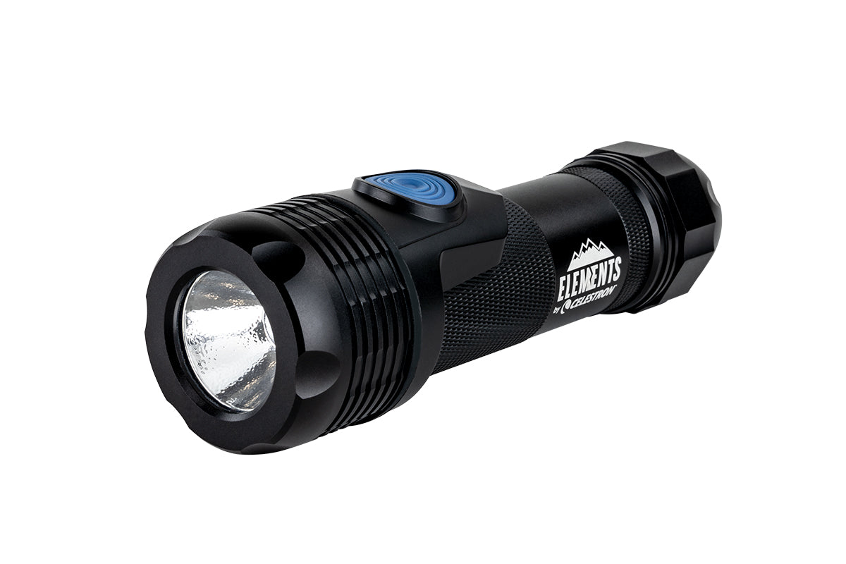 celestron rechargeable lithium ion flashlight Celestron Elements ThermoTorch 5 (Black)