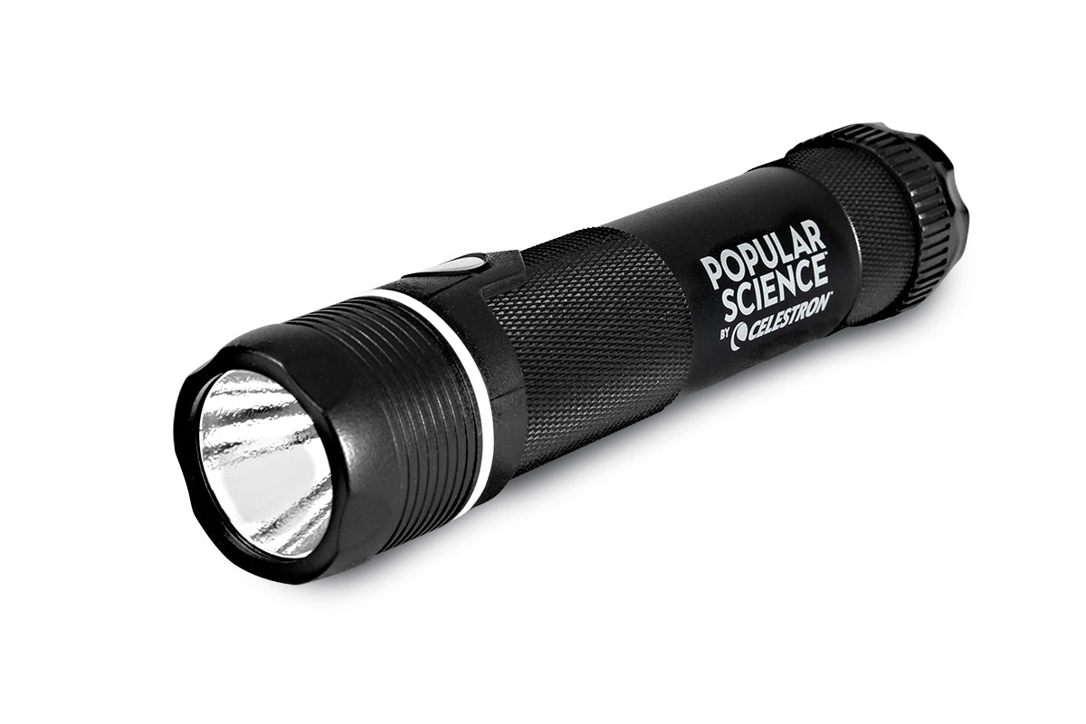 3 pack green standing rechargeable flashlight Popular Science by Celestron Elements ThermoTorch 3