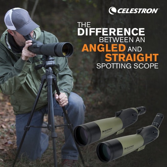 The Difference Between an Angled and Straight Spotting Scopes