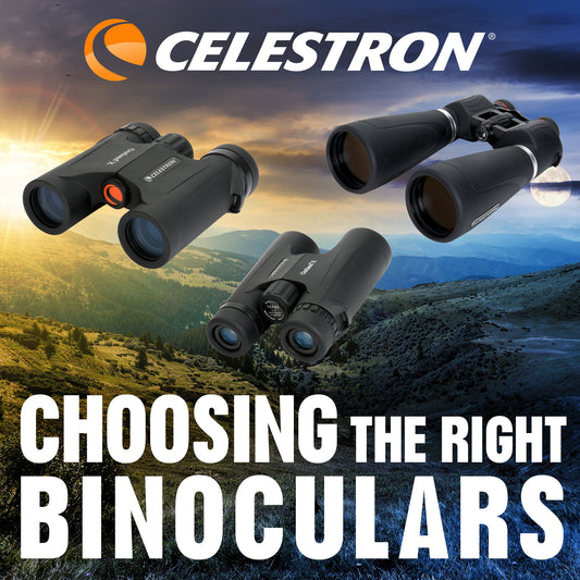 When choosing a pair of binoculars, what factors should I consider?