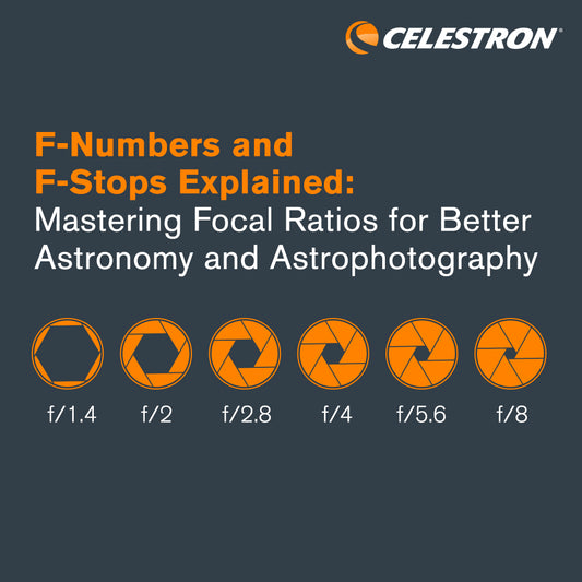 F-Numbers and F-Stops Explained: Mastering Focal Ratios for Better Astronomy and Astrophotography
