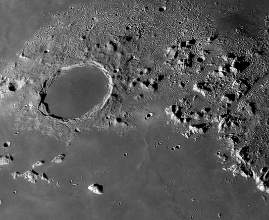 Moon craters taken by Robert Reeves