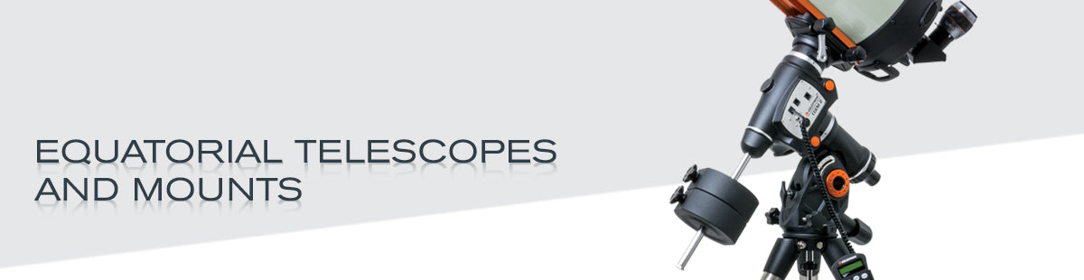 Equatorial Telescopes and Mounts Collection Hero Image