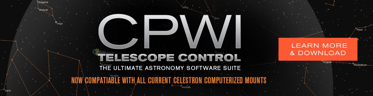 Celestron pwi telescope control software