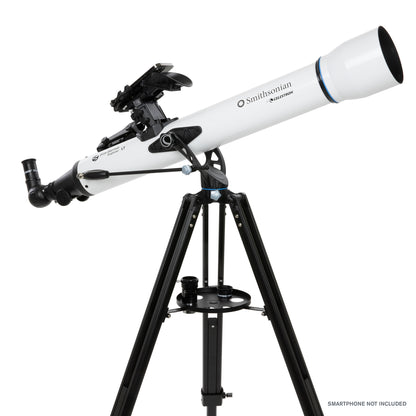 Smithsonian by Celestron StarSense Explorer LT 80AZ Smartphone App-Enabled Refractor Telescope