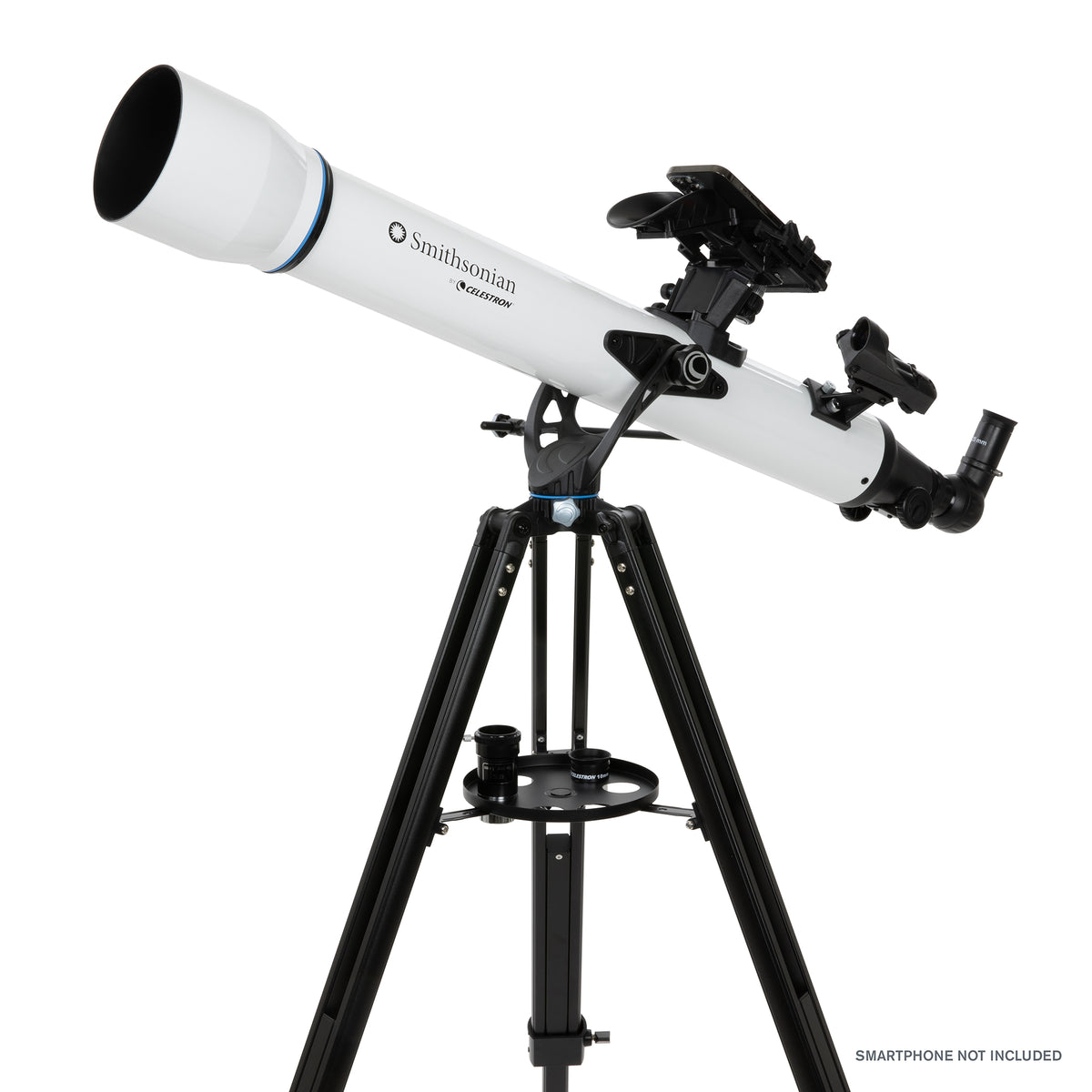 Smithsonian by Celestron StarSense Explorer LT 80AZ Smartphone App-Enabled Refractor Telescope