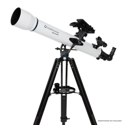 Smithsonian by Celestron StarSense Explorer LT 80AZ Smartphone App-Enabled Refractor Telescope