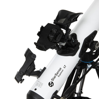 Smithsonian by Celestron StarSense Explorer LT 80AZ Smartphone App-Enabled Refractor Telescope