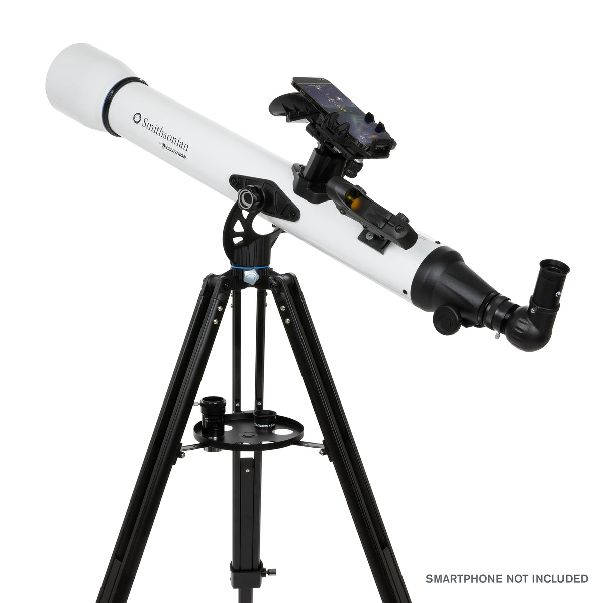 Smithsonian by Celestron StarSense Explorer LT 80AZ Smartphone App-Enabled Refractor Telescope
