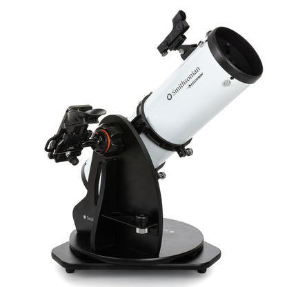 Smithsonian by Celestron StarSense Explorer 130mm Smartphone App-Enabled Tabletop Dobsonian Telescope