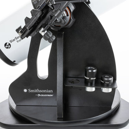 Smithsonian by Celestron StarSense Explorer 130mm Smartphone App-Enabled Tabletop Dobsonian Telescope