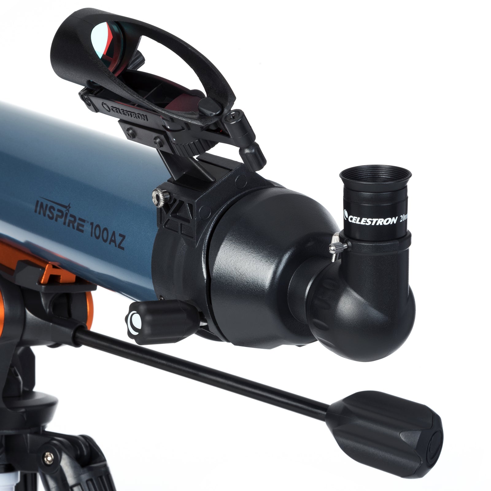 Eyepiece, erect-image diagonal and StarPointer Pro details on Inspire 100AZ