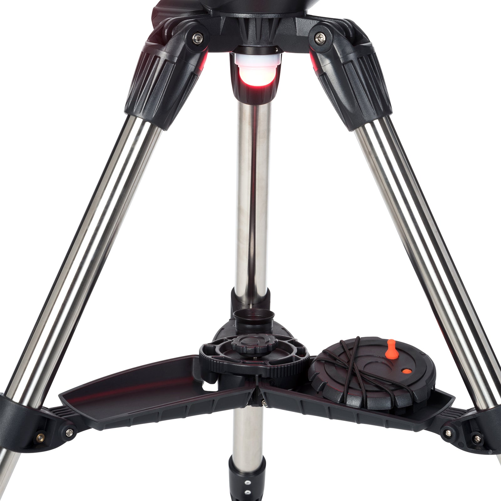 Complete portable Celestron Inspire 100AZ telescope and adjustable tripod