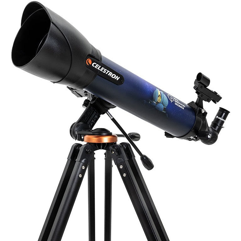StarSense Explorer DX 100AZ Royal Observatory Edition two eyepieces and erect-image diagonal detail