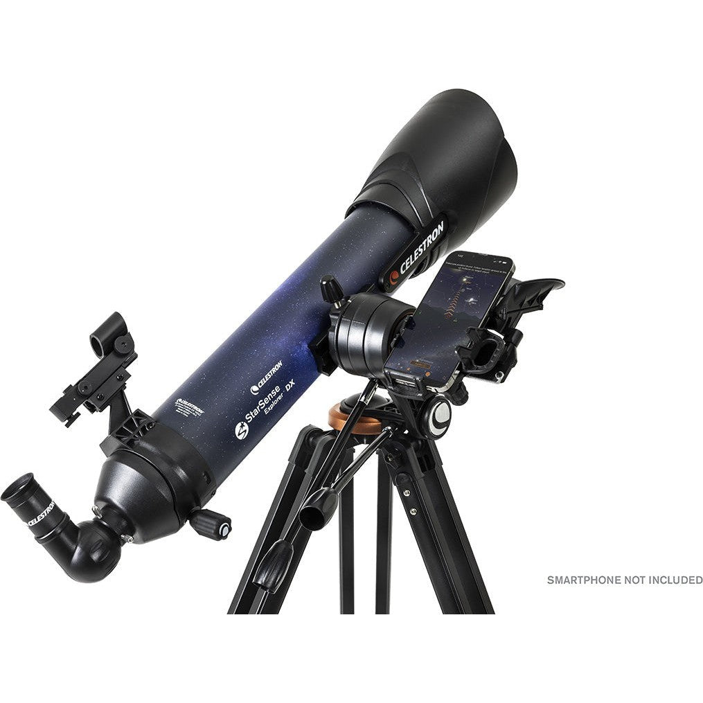 Royal Observatory Greenwich Celestron StarSense Explorer DX 100AZ Smartphone App-Enabled Refractor Telescope