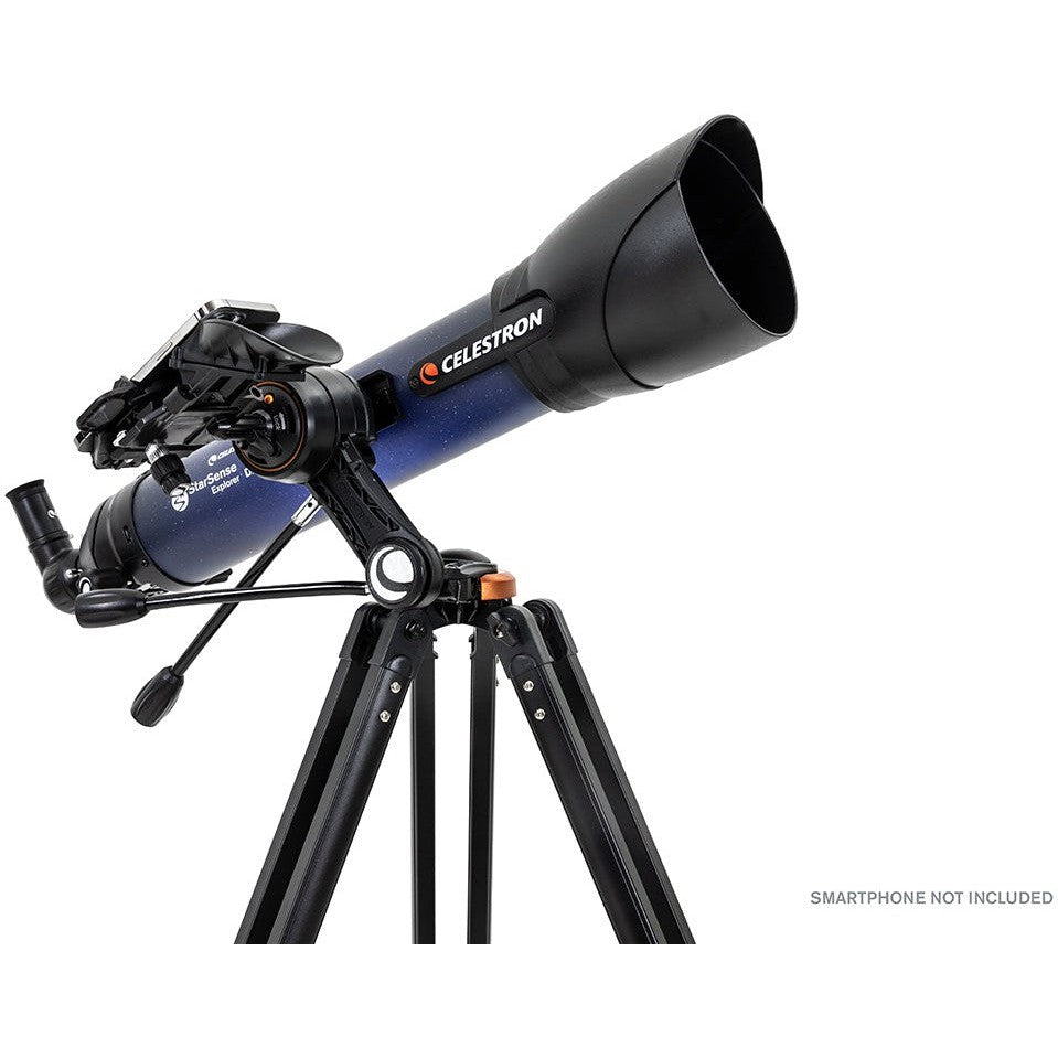 Royal Observatory Greenwich Celestron StarSense Explorer DX 100AZ Smartphone App-Enabled Refractor Telescope