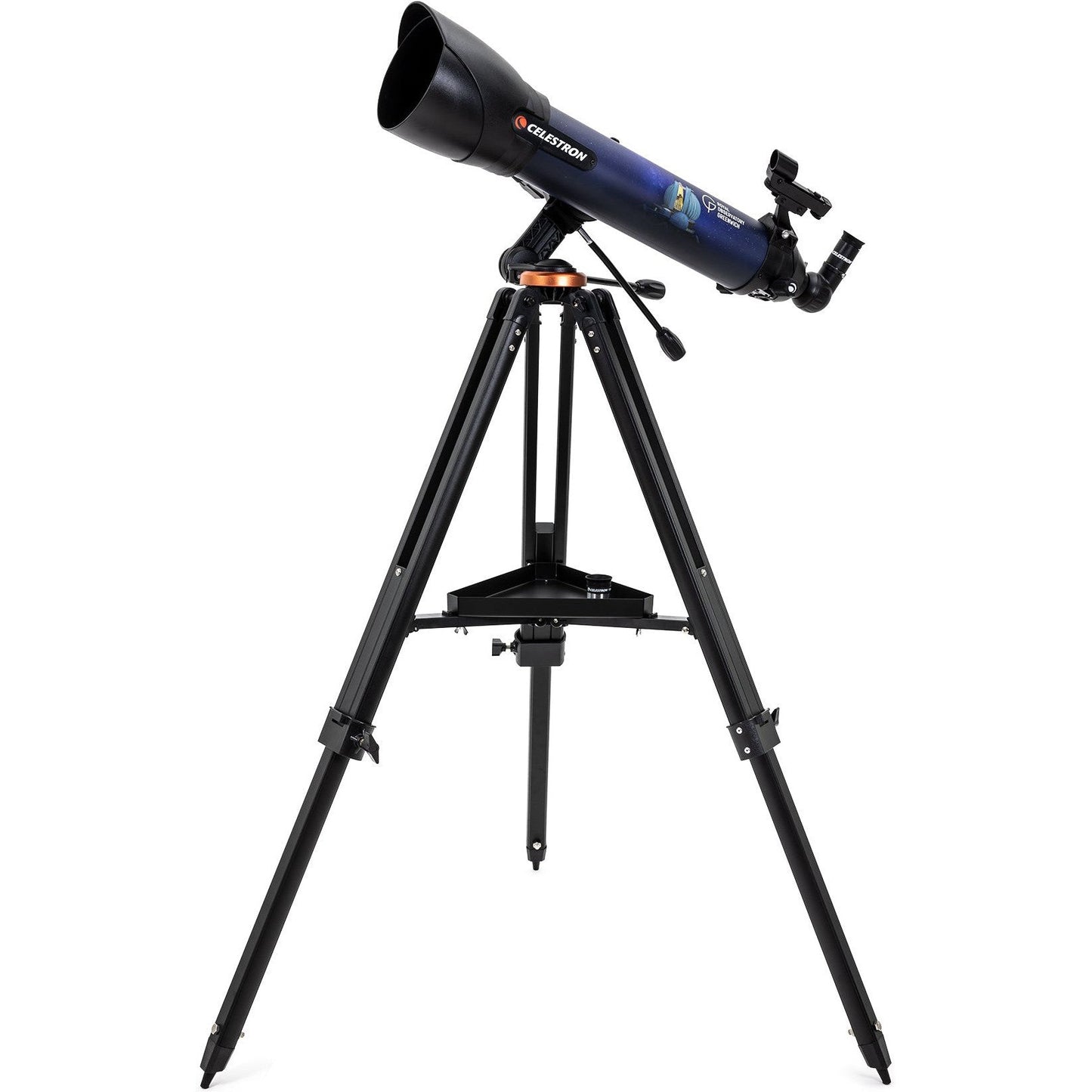 Royal Observatory Greenwich Celestron StarSense Explorer DX 100AZ Smartphone App-Enabled Refractor Telescope