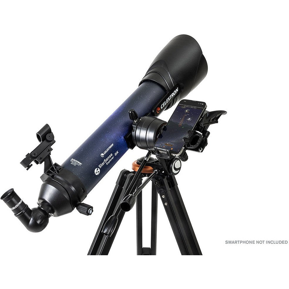 Royal Observatory Greenwich Celestron StarSense Explorer DX 100AZ Smartphone App-Enabled Refractor Telescope