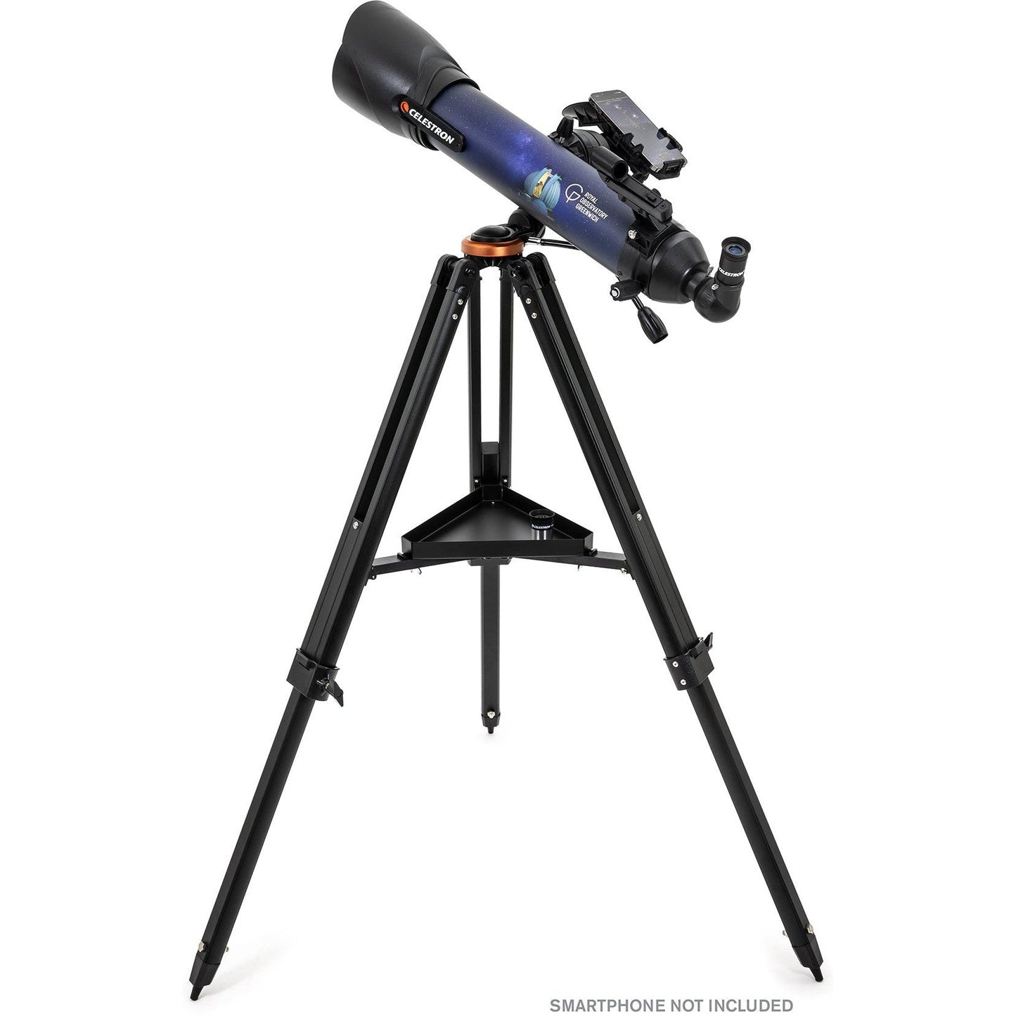 Royal Observatory Greenwich Celestron StarSense Explorer DX 100AZ Smartphone App-Enabled Refractor Telescope
