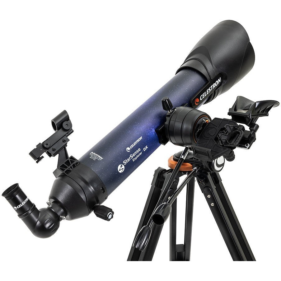 Royal Observatory Greenwich Celestron StarSense Explorer DX 100AZ Smartphone App-Enabled Refractor Telescope