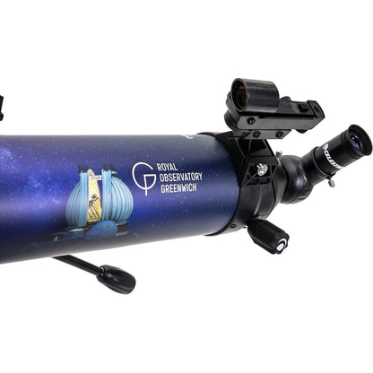 Royal Observatory Greenwich Celestron StarSense Explorer DX 100AZ Smartphone App-Enabled Refractor Telescope
