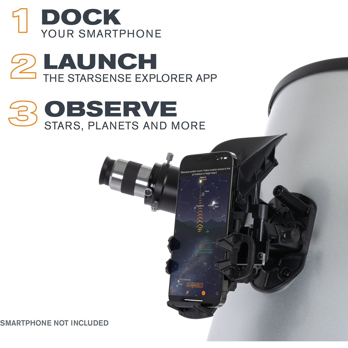 StarSense Explorer 12" Smartphone App-Enabled Dobsonian Telescope