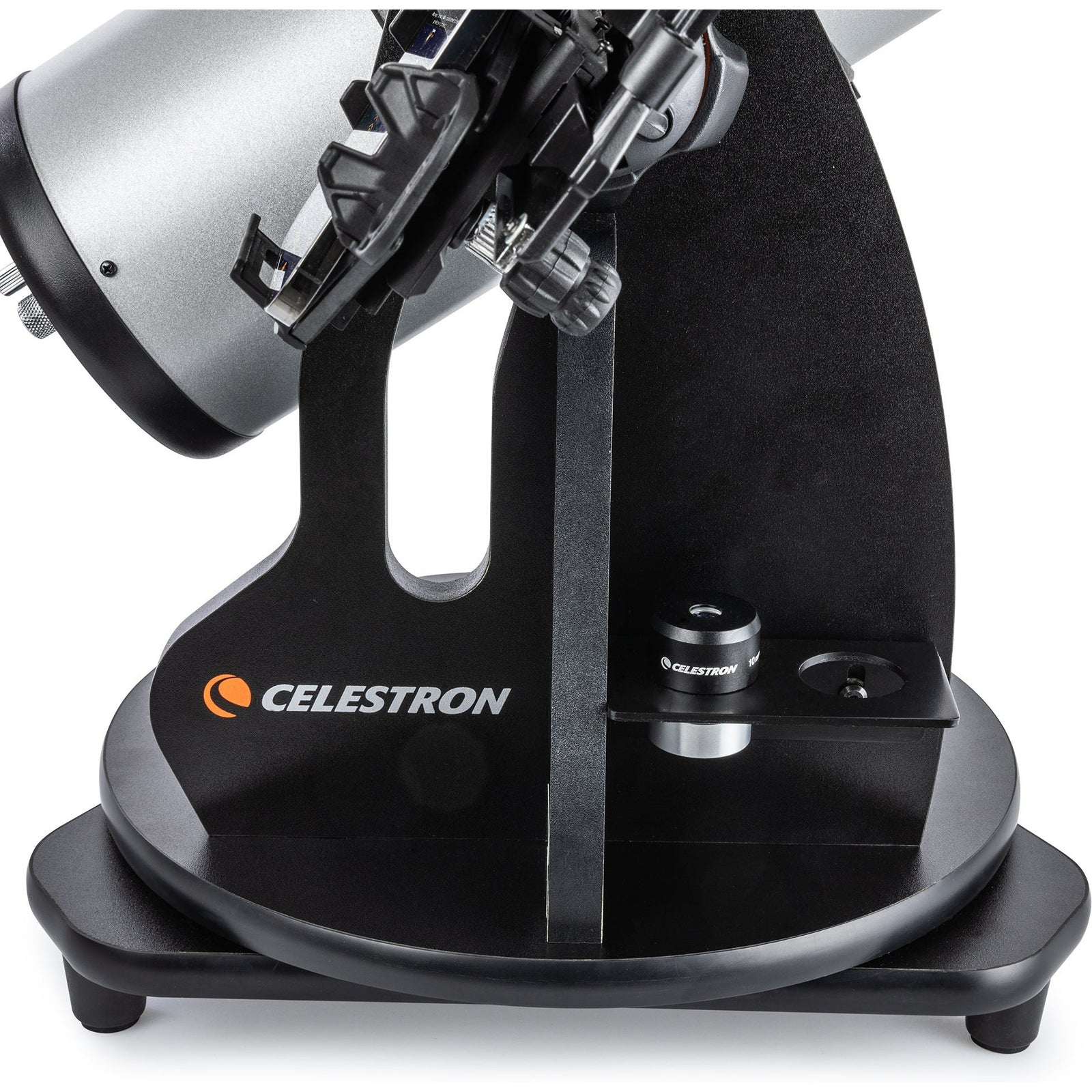 Tabletop Dobsonian base and manual altitude control on the Celestron StarSense Explorer 114mm