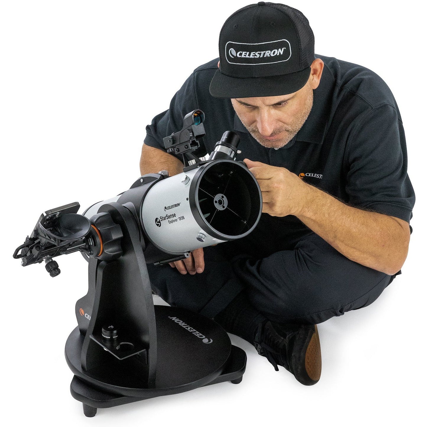 StarSense Explorer 114mm Smartphone App-Enabled Tabletop Dobsonian Telescope