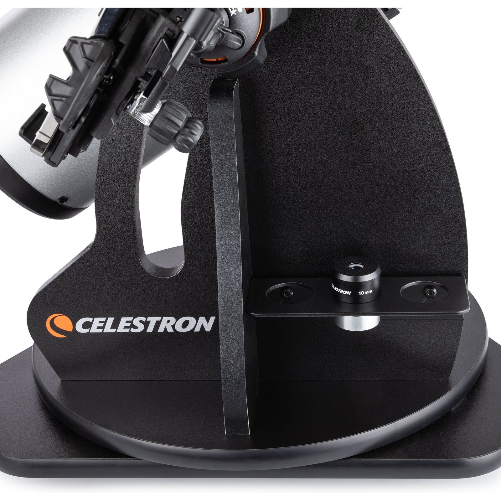 Tabletop Dobsonian base and manual altitude control on the Celestron StarSense Explorer 130mm