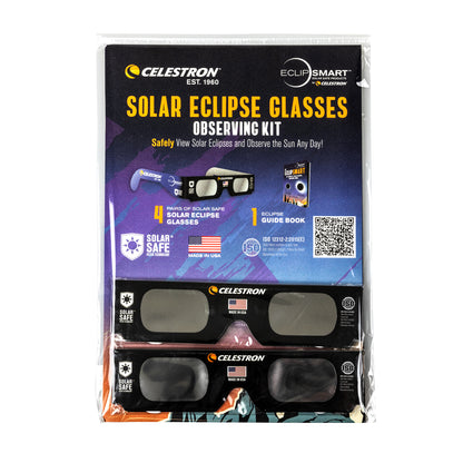EclipSmart Solar Eclipse Glasses Observing Kit