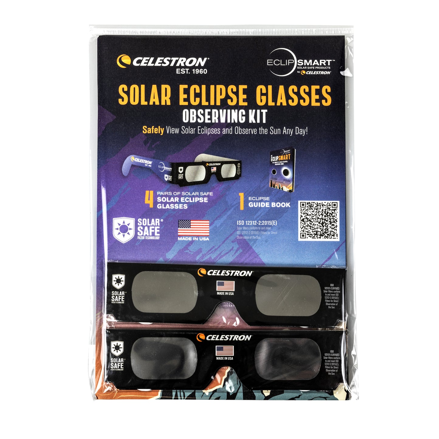 EclipSmart Solar Eclipse Glasses Observing Kit