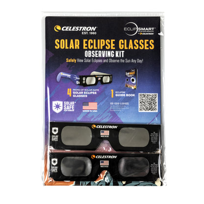 EclipSmart Solar Eclipse Glasses Observing Kit