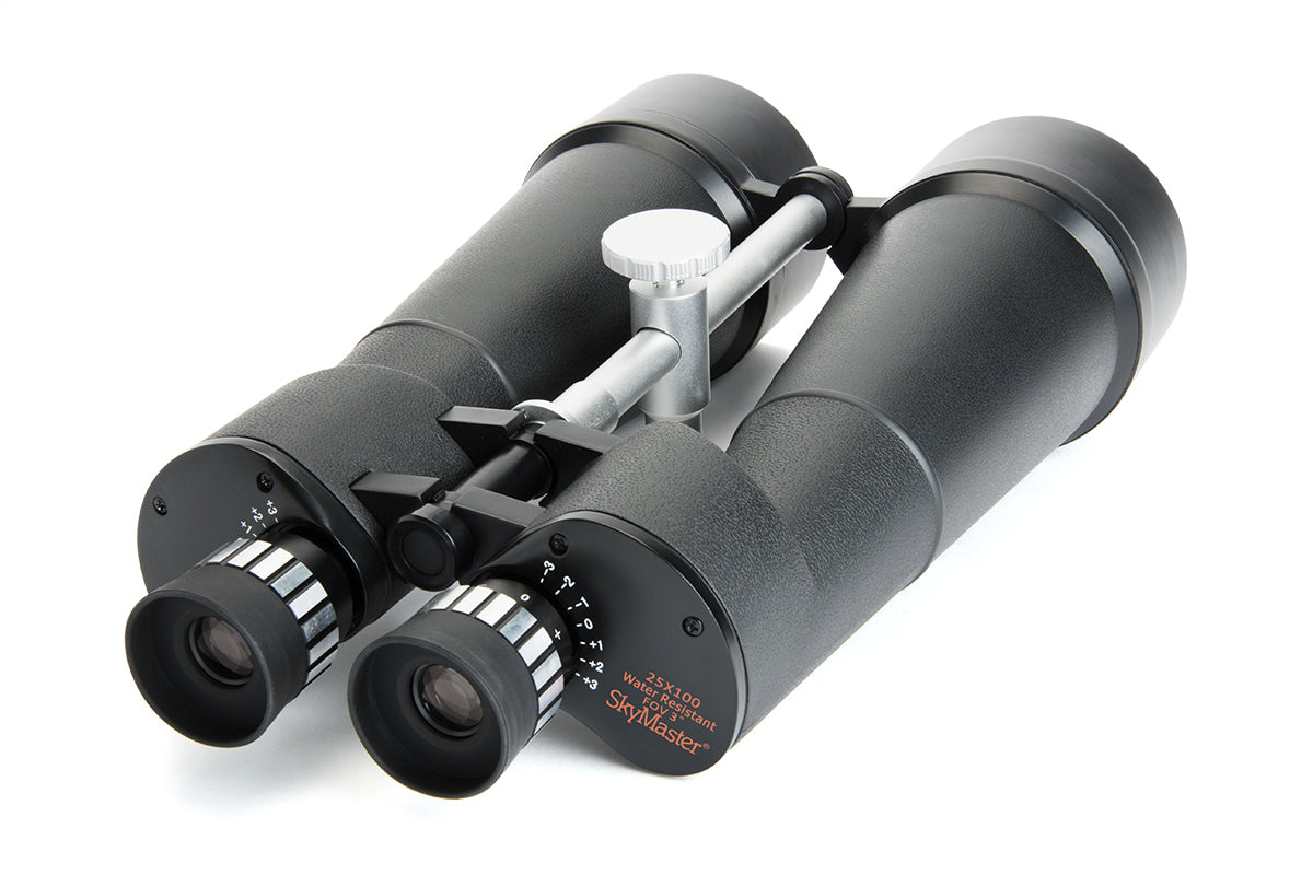 SkyMaster 25x100 optical body and objective lenses