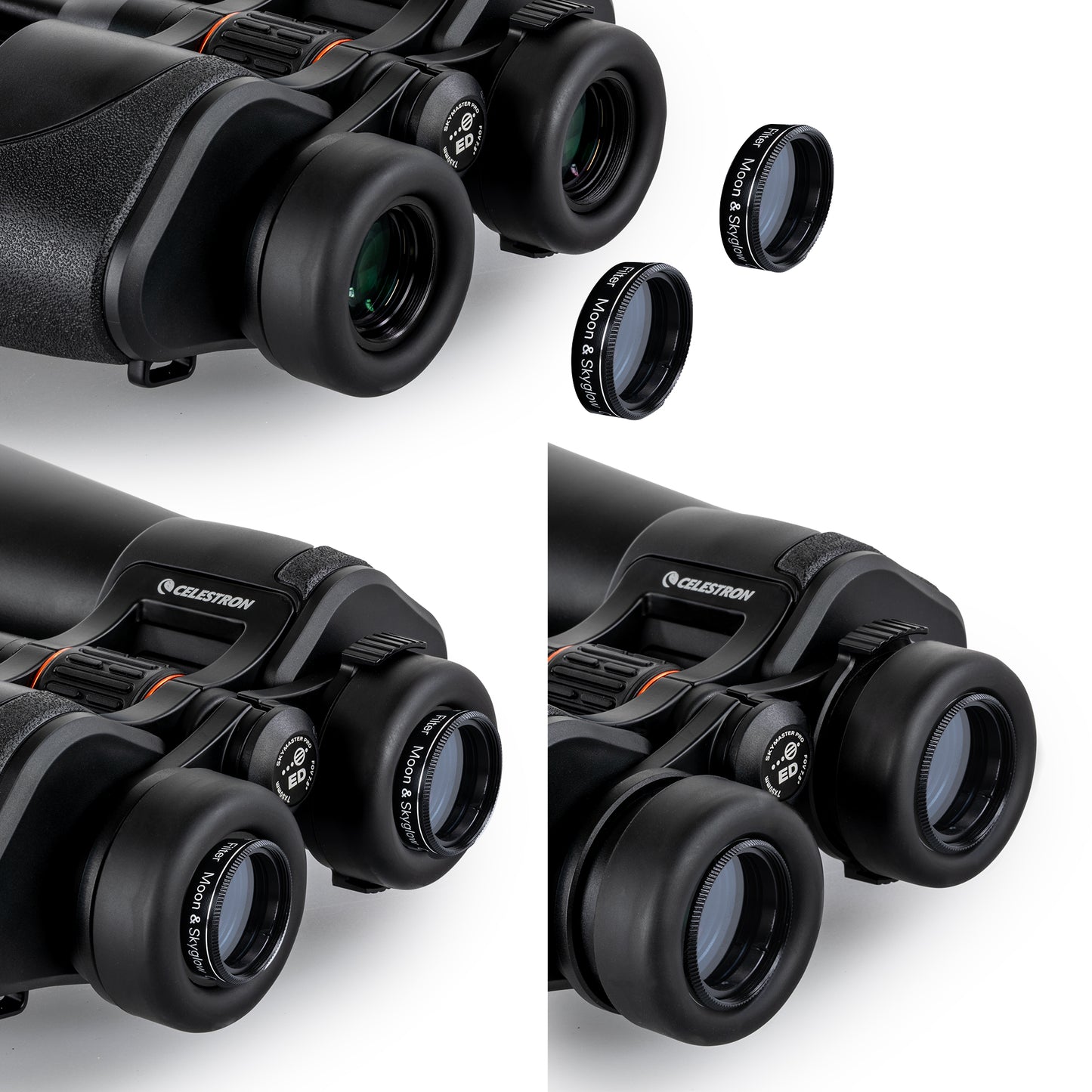SkyMaster Pro ED 7x50mm Porro Binoculars