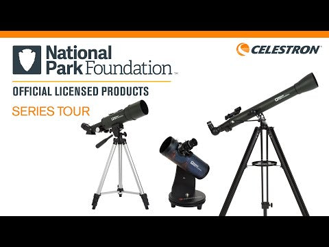 National Park Foundation ExploraScope 60AZ Telescope – Celestron