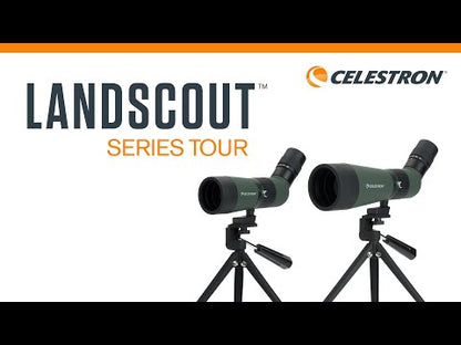 Video for LandScout 10-30x50mm Angled Zoom Spotting Scope with Table-top Tripod