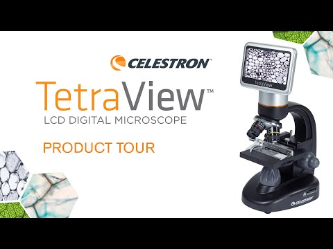 TetraView LCD Digital Microscope – Celestron
