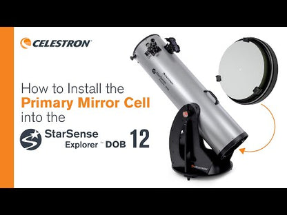 Video for StarSense Explorer 12" Smartphone App-Enabled Dobsonian Telescope