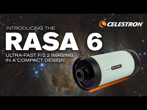 Video for 6” Rowe-Ackermann Schmidt Astrograph (RASA 6) Optical Tube Assembly (CG-5 Dovetail)