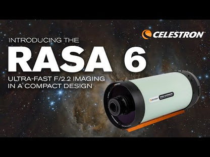 Video for 6” Rowe-Ackermann Schmidt Astrograph (RASA 6) Optical Tube Assembly (CG-5 Dovetail)