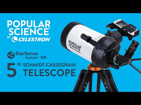 Video for Popular Science by Celestron StarSense Explorer DX 5" Smartphone App-Enabled Schmidt Cassegrain Telescope