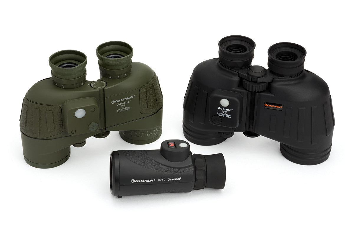 Oceana 7x50mm Porro WP IF and RC - Military / Camouflage Binoculars