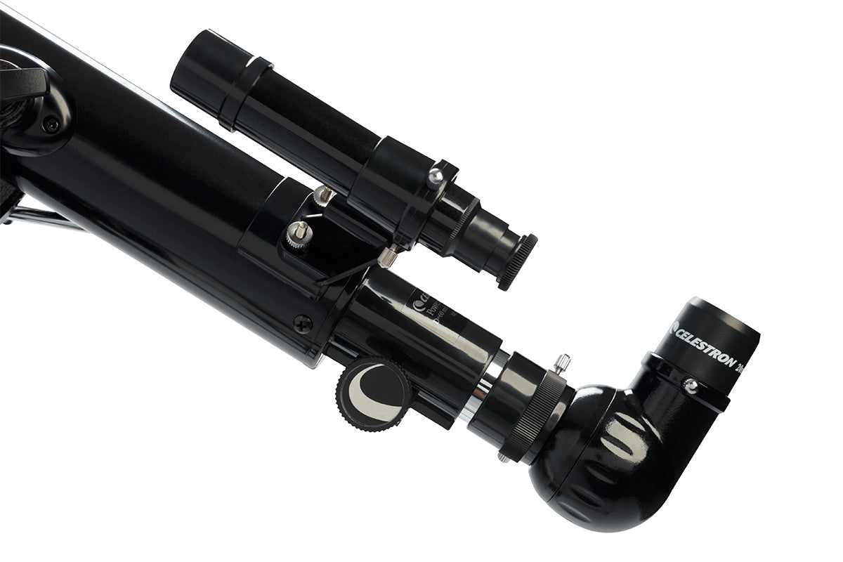 PowerSeeker 60AZ Telescope with a Smartphone Adapter – Celestron