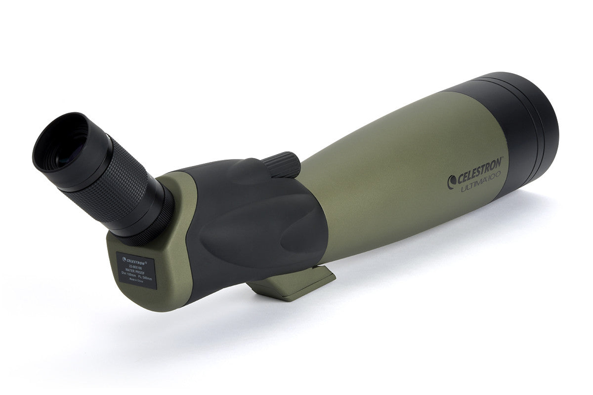 Ultima 22-66x100mm Angled Zoom Spotting Scope – Celestron