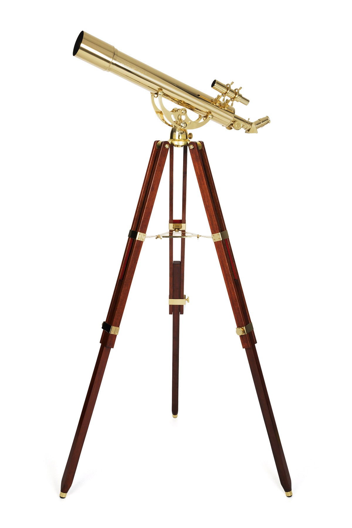 Ambassador 80 AZ Brass Telescope
